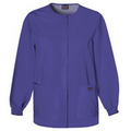 Snap Front Warm-up Jacket - Workwear Basic